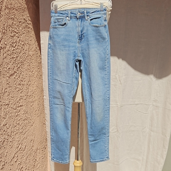 American Eagle stretch mom jeans size 00 regular - Picture 4 of 17